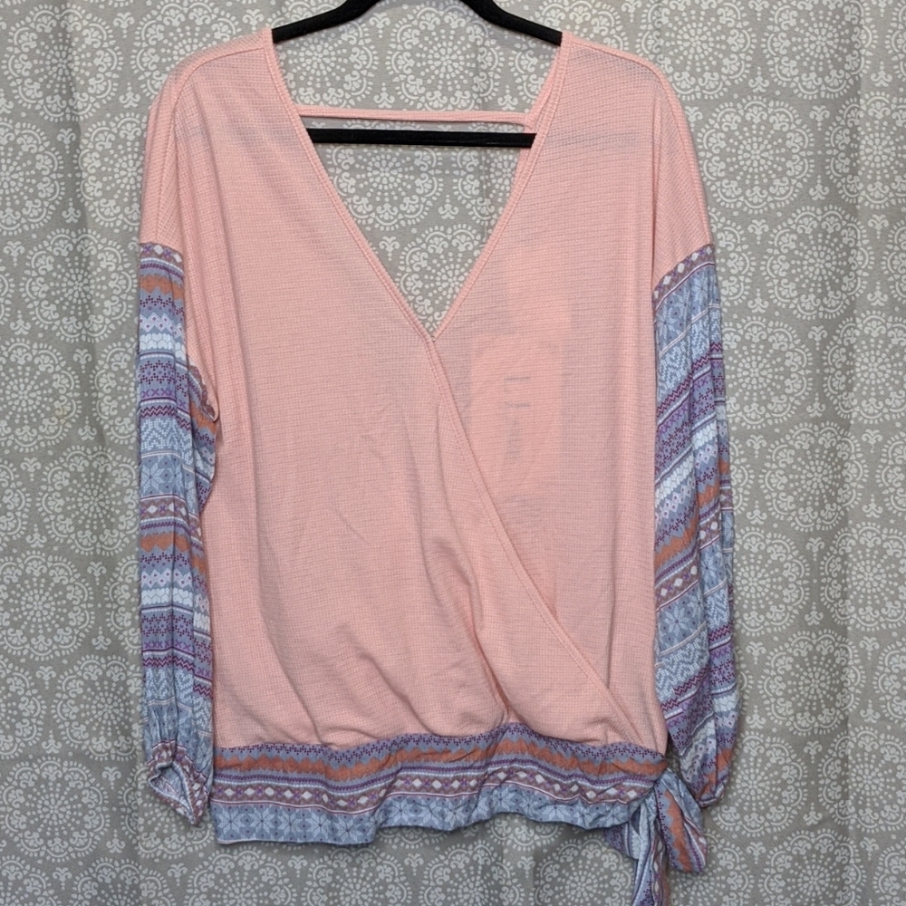 Deep V Blouse